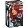L'Oréal Paris Préférence Vivid Colors permanentná farba na vlasy 8.624 Montmartre - Bright Red, 60+90+54 ml