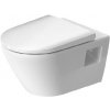 Duravit D-Neo - Závesné WC, Rimless, biela 2578090000