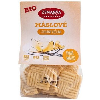 Biopekárna Zemanka BIO Maslové sušienky s ovsenými vločkami 100 g