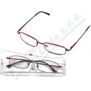 Dioptrické okuliare čtecí American Way červené v etui