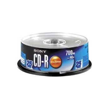 Sony CD-R 700MB 48x, 25ks