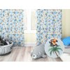 Biante Detský bavlnený záves Sandra SA-535 Morské zvieratká na svetlo modrom 150x260 cm