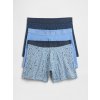 GAP Boxerky 3 ks Modrá L Modrá Modrá