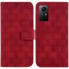 Peňaženkové kožené puzdro 8-shaped na Xiaomi Redmi Note 12S - Červená