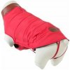 Obleček prešívaná bunda pre psov LONDON červená 25cm Zo