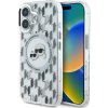 Karl Lagerfeld IML MagSafe kryt na iPhone 16 (KLHMP16SHMCKMHT) - priesvitný Monogram Karl&Choupette hlava KF2340829