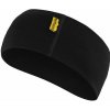 SENSOR čelenka z merino vlny čierna Veľkosť: UNI