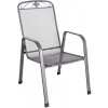 Sunfun Savoy Stohovateľné 75 x 57 x 93 cm, oceľ, výplň ťahokov, grafit, 879000