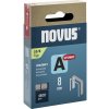 Sponky z jemného drôtu A typ 53 8 mm super tvrdé 1800 ks Novus Tools 042-0775 Rozmery (d x š) 8 mm x 11.3 mm; 042-0775