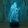Beling 3D lampa, Thor, 7 farebná S132