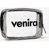 VENIRA kozmetická taška, priehľadná, čierna, veľ. XL priehľadná, čierna, veľ. XL