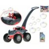 Auto dinosaurus monster truck 30cm s bublifukovačom na batérie s náplňou 350ml
