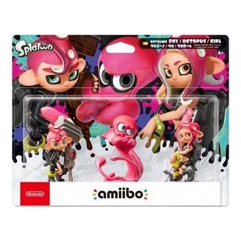 Nintendo Amiibo Splatoon Octoling 3-Pack