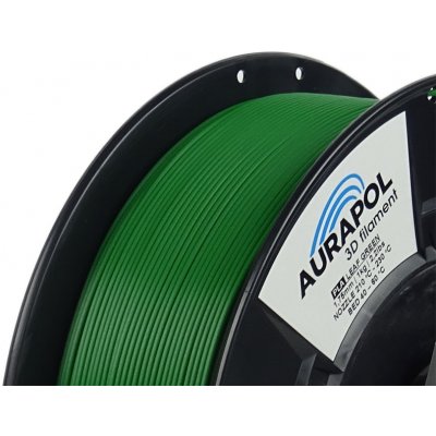 Aurapol PLA Listová zelená "chlorofyl" 1,75mm 1kg