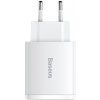 Baseus CCXJ-E02 Compact Quick Nabíječka USB-C 30W White CCXJ-E02