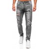Bolf pánske slim fit rifľové nohavice MP0237G sivé