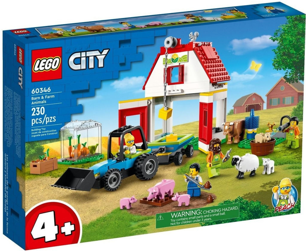 LEGO® City 60346 Stodola a zvieratká z farmy od 39,9 € - Heureka.sk