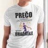 Tričko s potlačou ÚRADNÍK Pánsky Biela 5XL