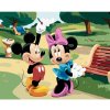 Diamondi Diamantové maľovanie - MICKEY MOUSE A MINNIA POD IMELOM Rámovanie: vypnuté plátno na rám, Rozmer: 40x50 cm