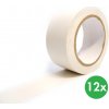 Rocol samolepiace vyznačovacia páska 33 m x 50 mm biela 12 ks