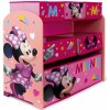 Drevený regál / organizér na hračky MINNIE MOUSE, WD13981
