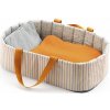 Djeco Textilný košík pre bábiky Bassinet Blue Lines