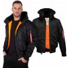 Alpha Industries bunda pánska bomber s kapucňou MA-1 HOODED