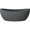 Scheurich Žardiniéra Wave Globe Oval Black Granit 58 x 24 x 23 cm