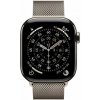 Apple Watch Series 11 GPS + Cellular 42mm Prírodný titán s prírodným milánskym ťahom (MF8P4WF/A)