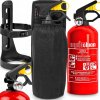 Práškový hasiaci prístroj Ogniochron GP-1X ABC, manometer, držiak, 1 kg