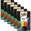 Sheba Select Slices kapsička s kuracím a hovädzím v šťave 6 x 85 g