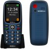Tlačítkový telefon pro seniory Mobiola MB3120i modrá MB3120iBLE (MB3120IBLE)