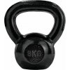 Liatinová kettlebell 8 kg čierna