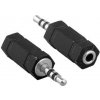 Redukcia JACK 2.5mm stereo Kon. / 3.5mm stereo Zd.