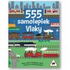 555 samolepiek Vlaky
