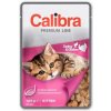 Calibra KAPSIČKA Premium cat Kitten Morka & kura v omáčke 24 x 100 g