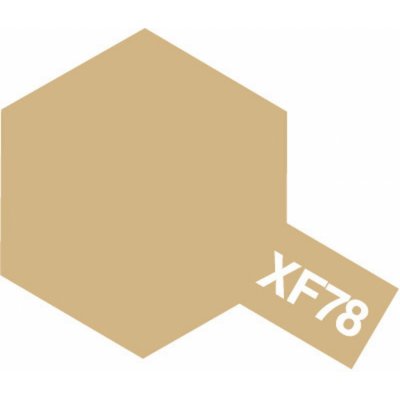 Tamiya Barva akrylová matná Světle hnědá Woden Deck Tan MIni XF-78