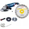BOSCH GWS 24-230 JZ - 06018C3300A - Uhlová brúska + Diamantový rezací kotúč ECO for Universal
