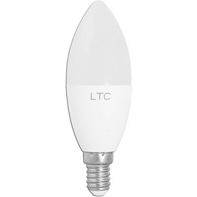 LTC LED C37 E14 SMD 7W 230V žiarovka, teplé biele svetlo, 560lm.