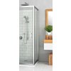 ROTH LEGA LINE LLB 90cm pevná stena do kombinácie, rám brillant - 21 sklo intimglass