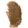 Dámske lyžiarske rukavice Goldbergh Hill Faux Fur Caramello