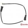 Výstražný kontakt, opotrebenie brzdového obloženia BREMBO A 00 351