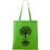 Narodeninový strom 60 - Taška bavlnená - 42 x 38 cm ( Apple Green )