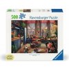 Puzzle Ravensburger 500 väčších dielikov Útulný boho ateliér