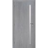 Interiérové dvere Solodoor Zenit 20 presklené 60 Ľ fólia earl grey (VÝROBA NA OBJEDNÁVKU)