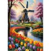 Diamantový obraz Veterný mlyn
