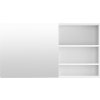 CERANO - Kúpeľňová zrkadlová skrinka Orea - biela matná - 120x65x15 cm