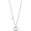 Lotus Style Elegantný oceľový náhrdelník so zirkónmi woman basic LS2176-1 / 1