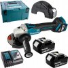 Akumulátorová uhlová brúska 125 mm 18V 5 rýchlostí 2x5Ah Makita DGA511RTJ