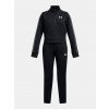 Dievčenská súprava Under Armour UA Icon Knit Crop Tracksuit Čierna YLG